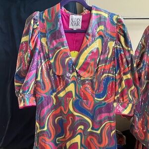 Alden Adair Wonderland Sequin Piper Dress